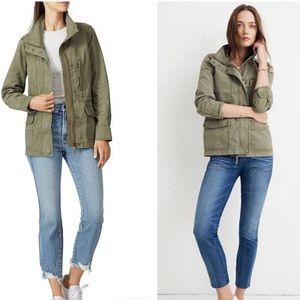 Madewell Green Cargo Jacket